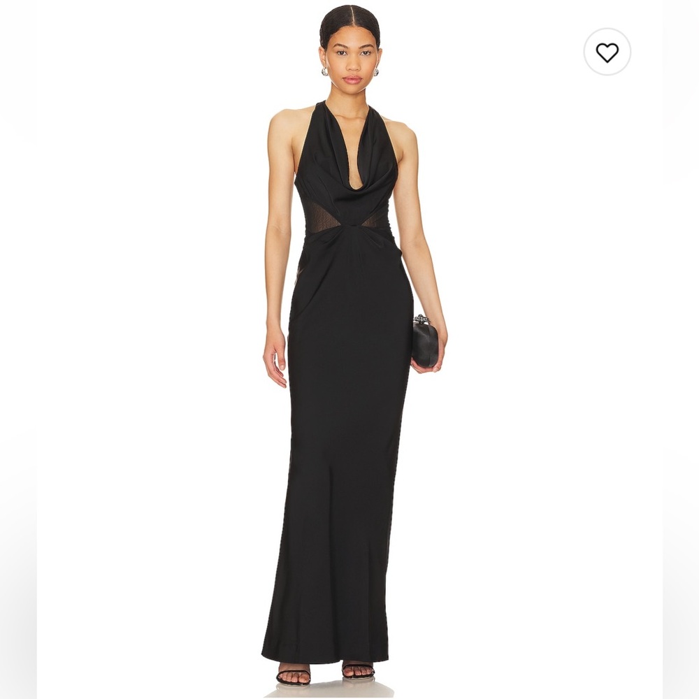 Grecia Maxi Dress in Black